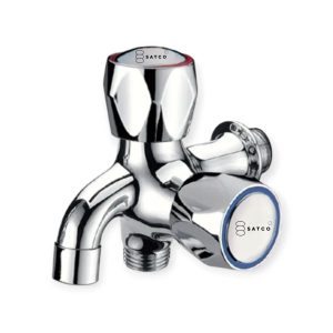 SATCO Twin One Conceal Bib Cock - Heavy